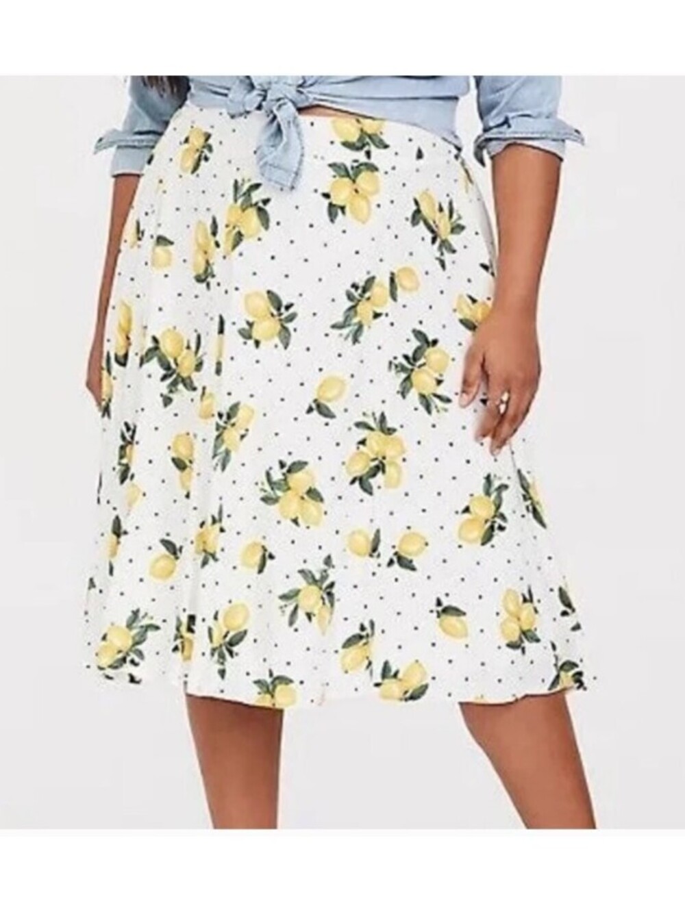 Torrid lemon skirt